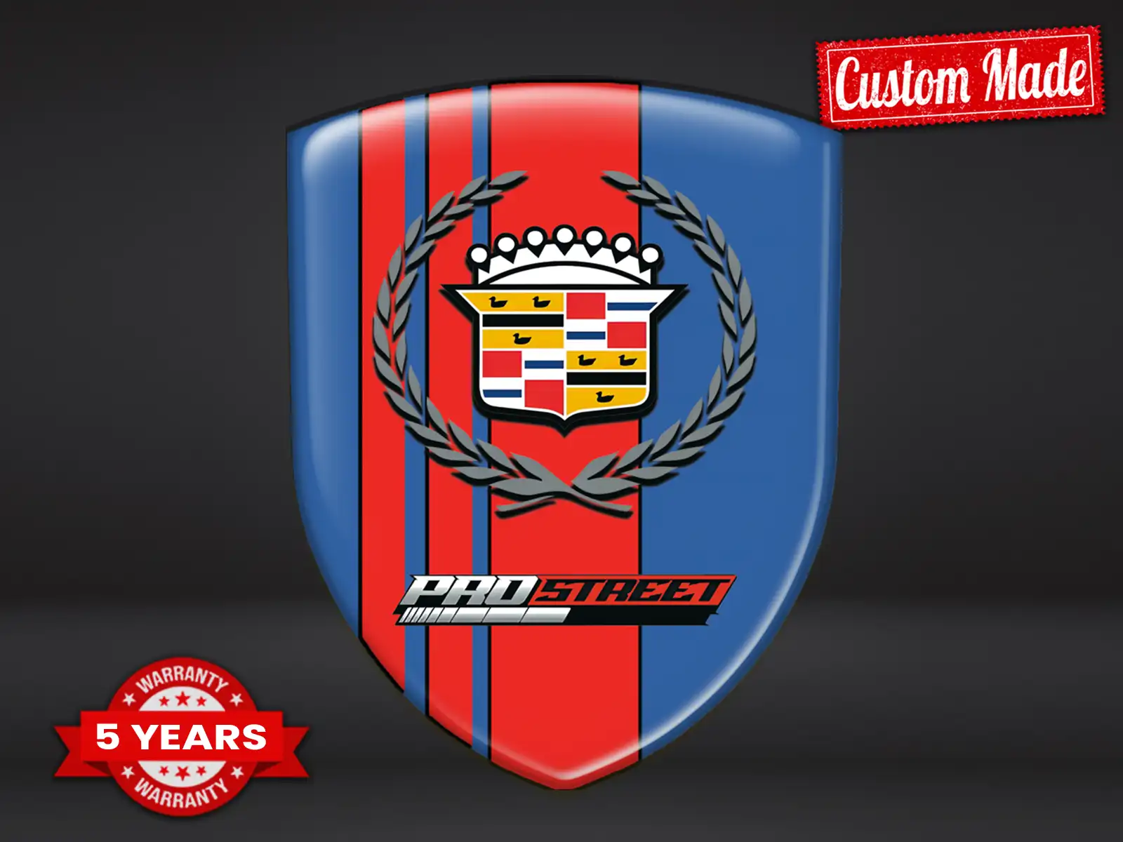 Cadillac Logosticker Business Sport Tuning Anpassbar